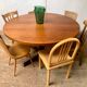 Vintage round table rosewood