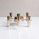 Mid Century Teak Candlestick