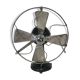 Old metal fan for decoration 30's years