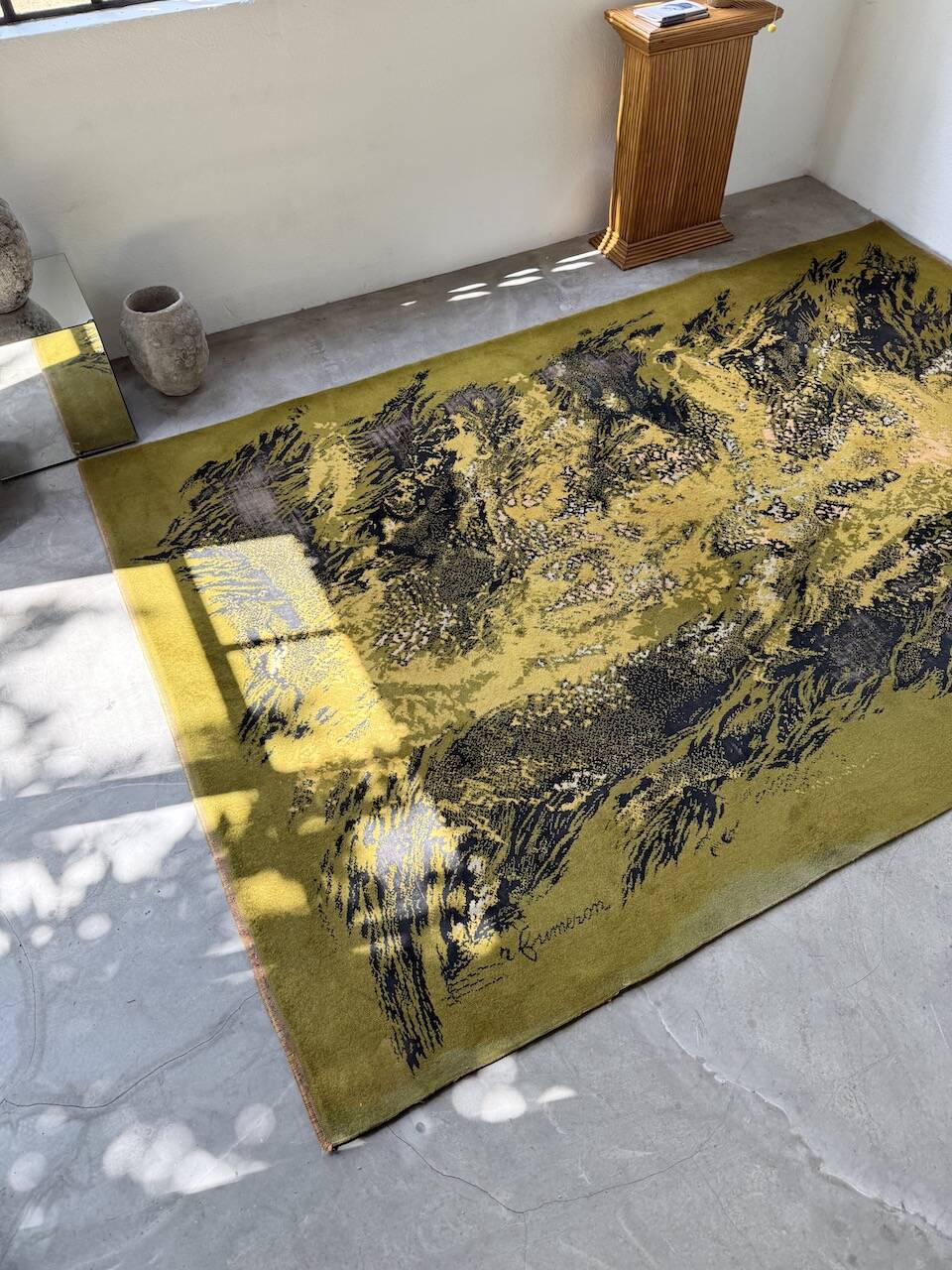 René Fumeron wool rug, 1960, Nevada model