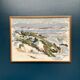 Original Swedish Oil on Canvas – "Winter Landscape" by FMK – Dated 1943 – Vintage and Framed – 78 × 60 cm (30.7" × 23.6")