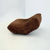 Papillon lounge chairs by Guido Maria Rosati for Giovannetti in rust brown