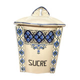 Spice pot in earthenware