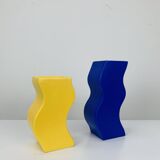 Pair of Asa vases, 80s ceramic, vintage
