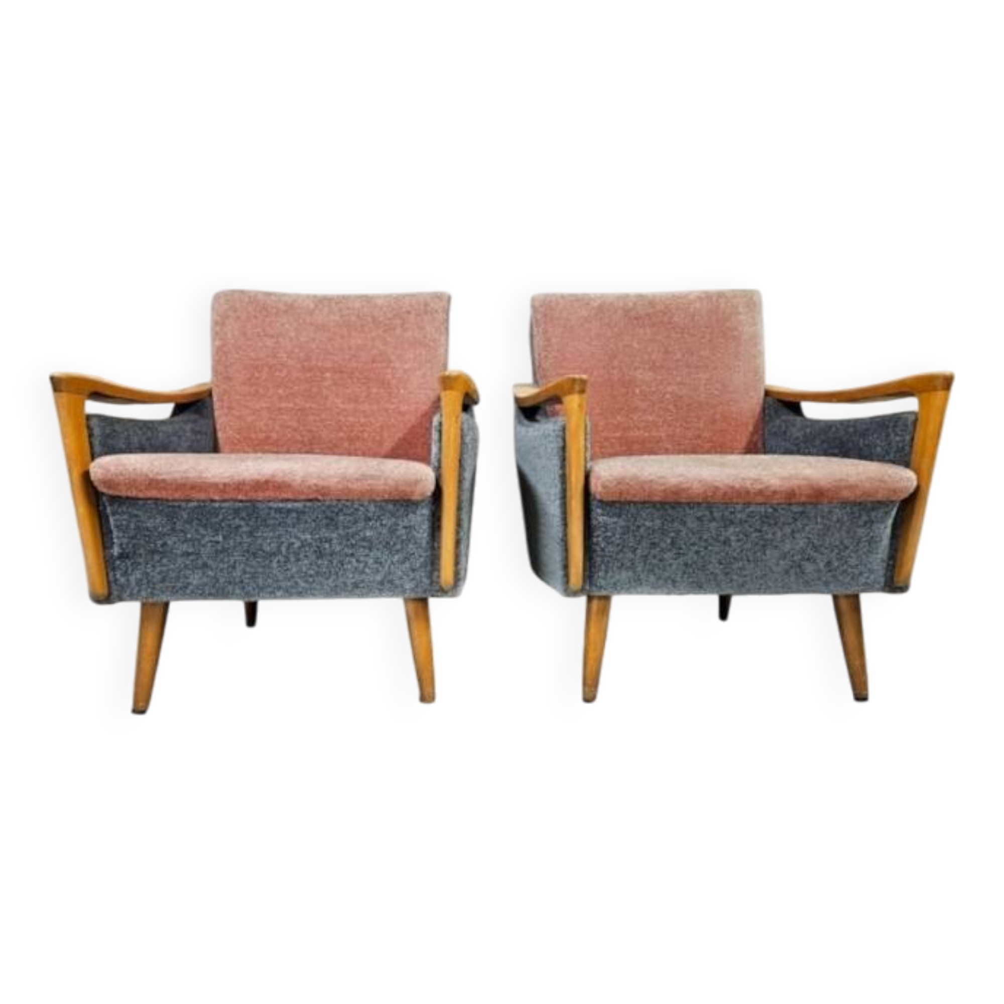 Pair of 1960 armchairs
