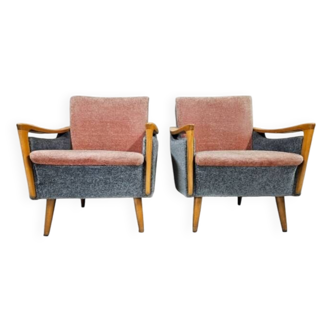 Paire de fauteuils 1960