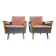 Paire de fauteuils 1960