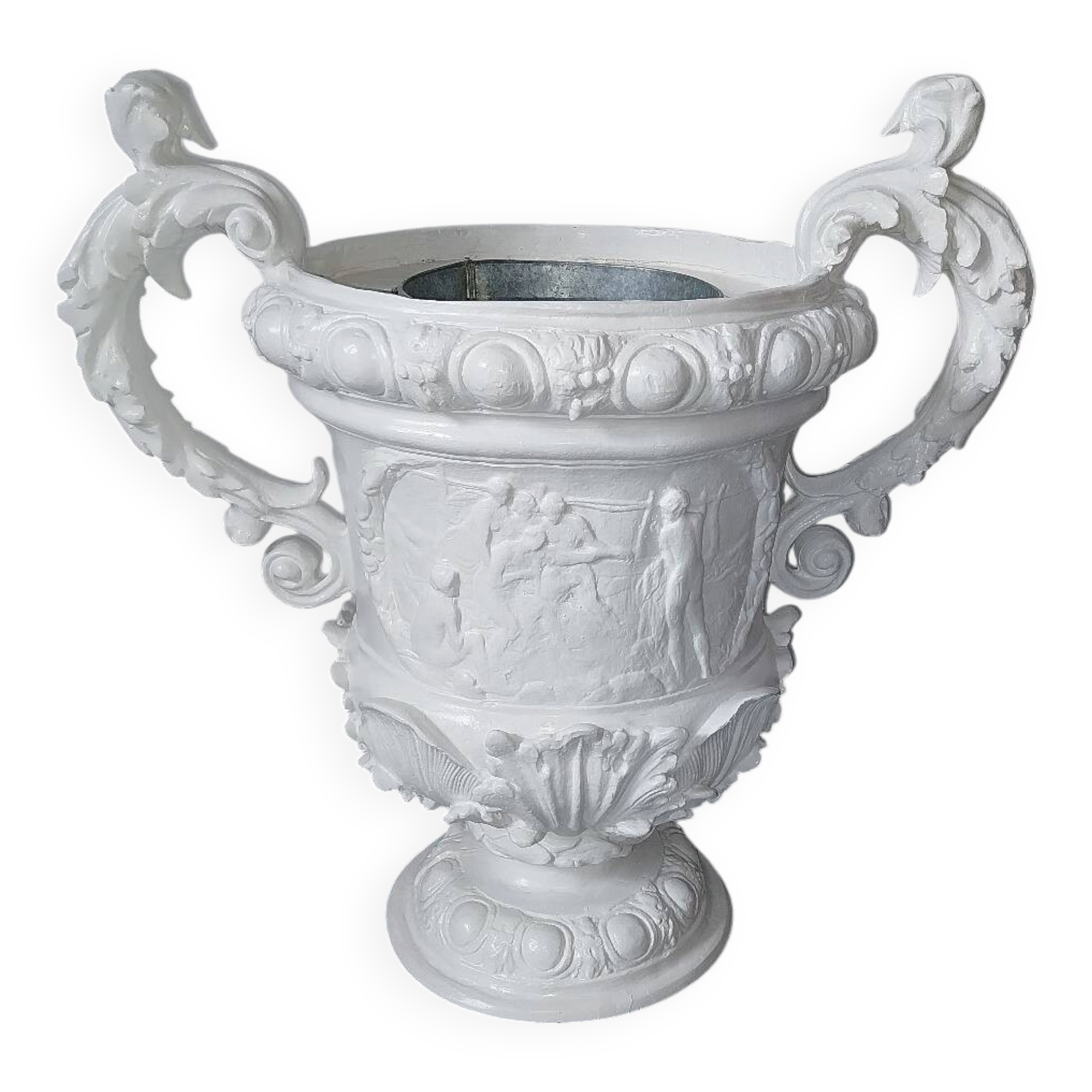 Large plaster basin