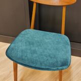 Lot de 4 chaises 1960