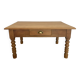 Farmhouse coffee table stripped and airbrushed
