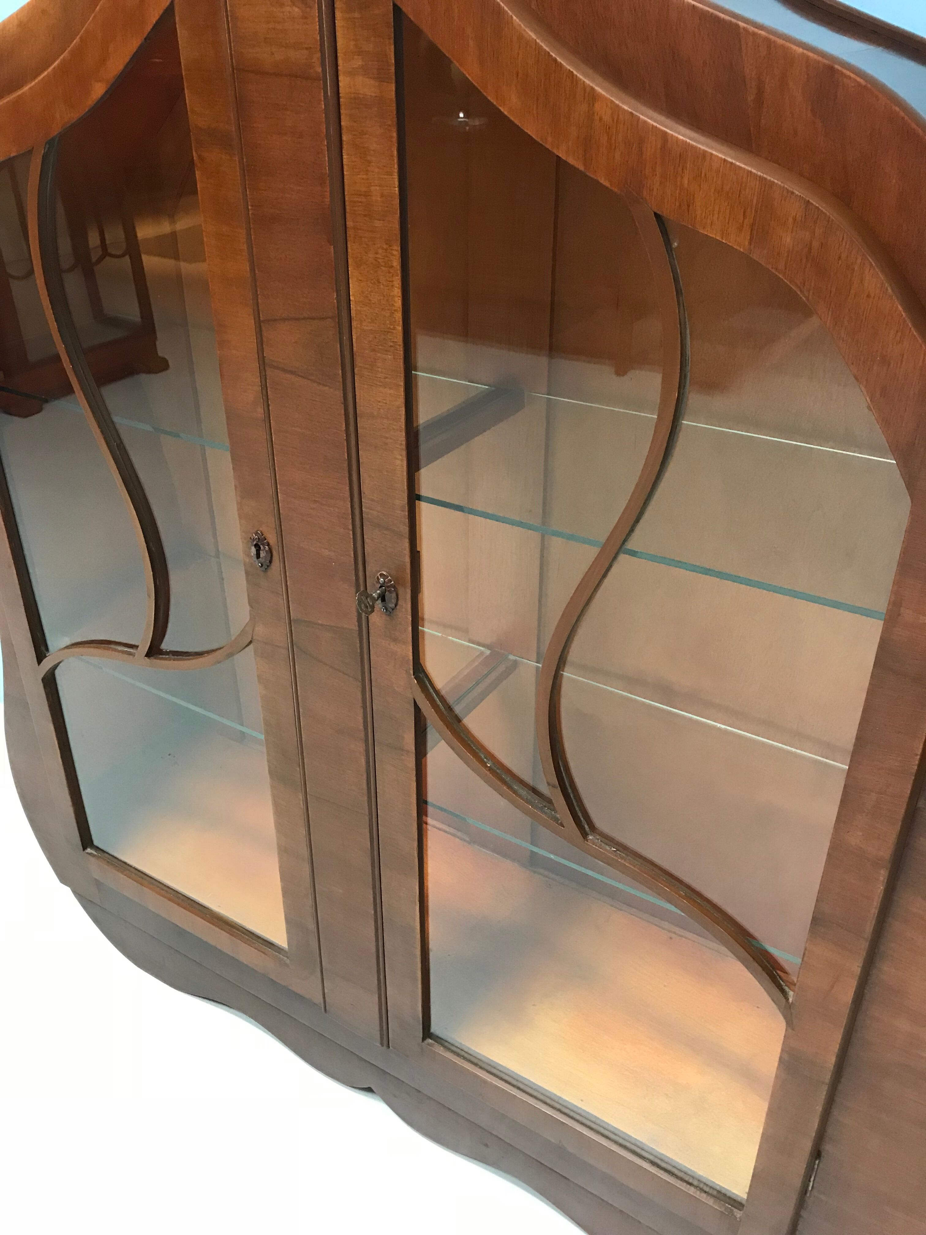 Art Deco display cabinet