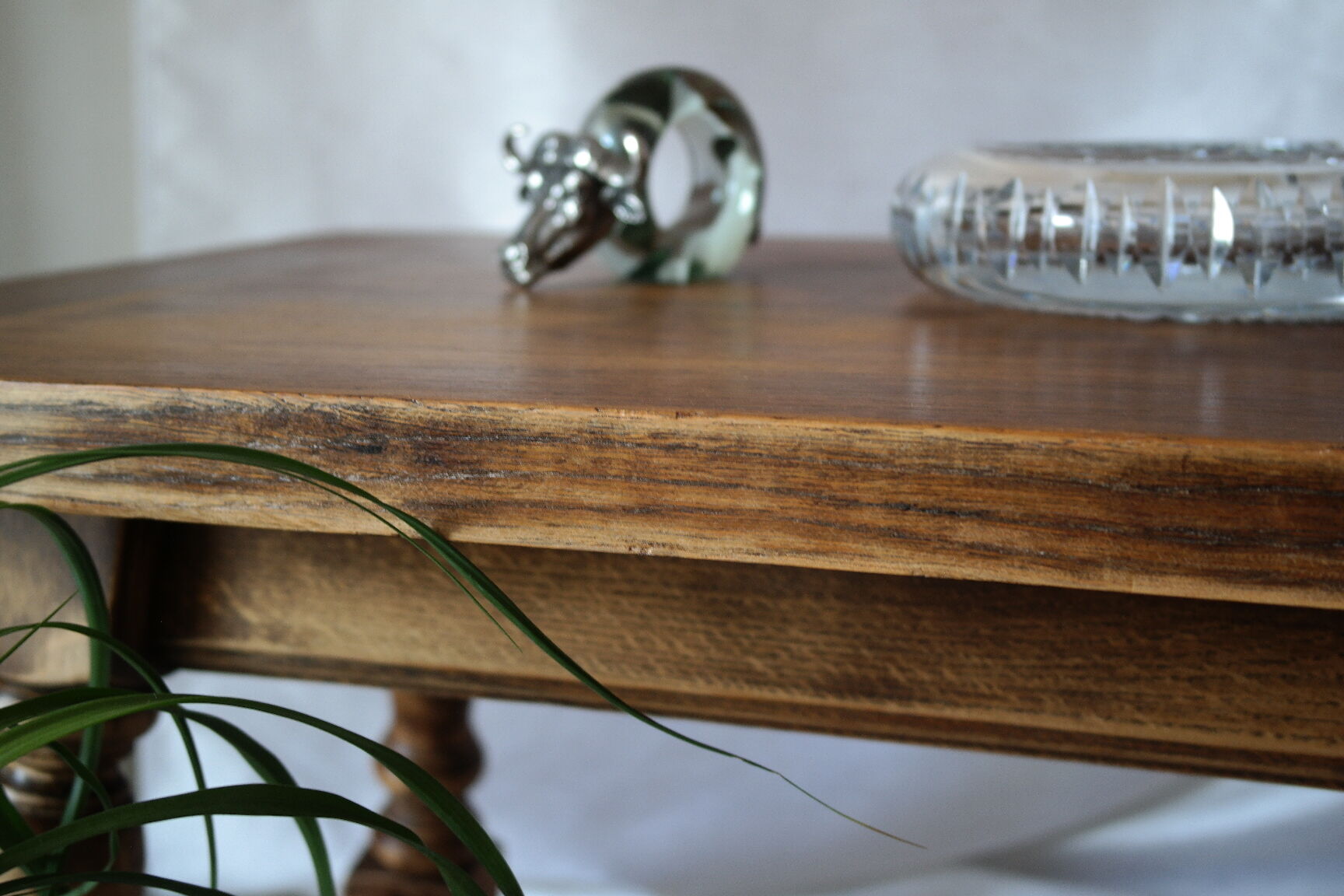 Country coffee table western vintage oak