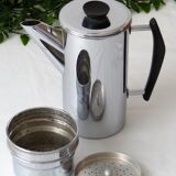 Cafetière  MENESA en Cuivre Chromé vintage 1950