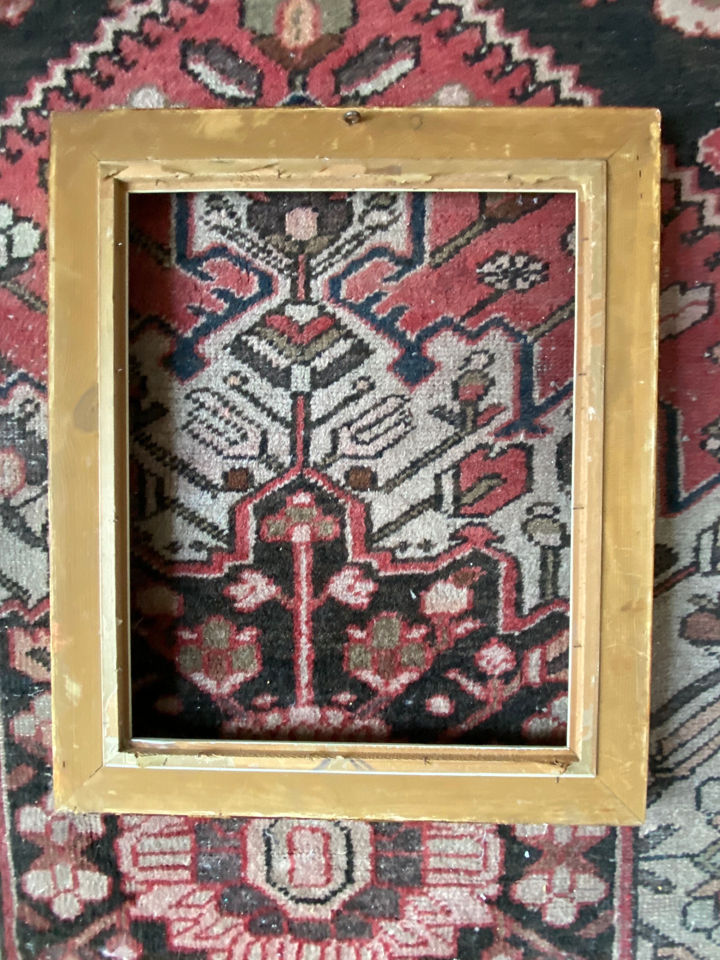 Gilded wooden frame 60s.