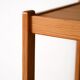 Scandinavian coffee table with double top