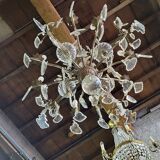 Chandelier with tassels 8 bulbs