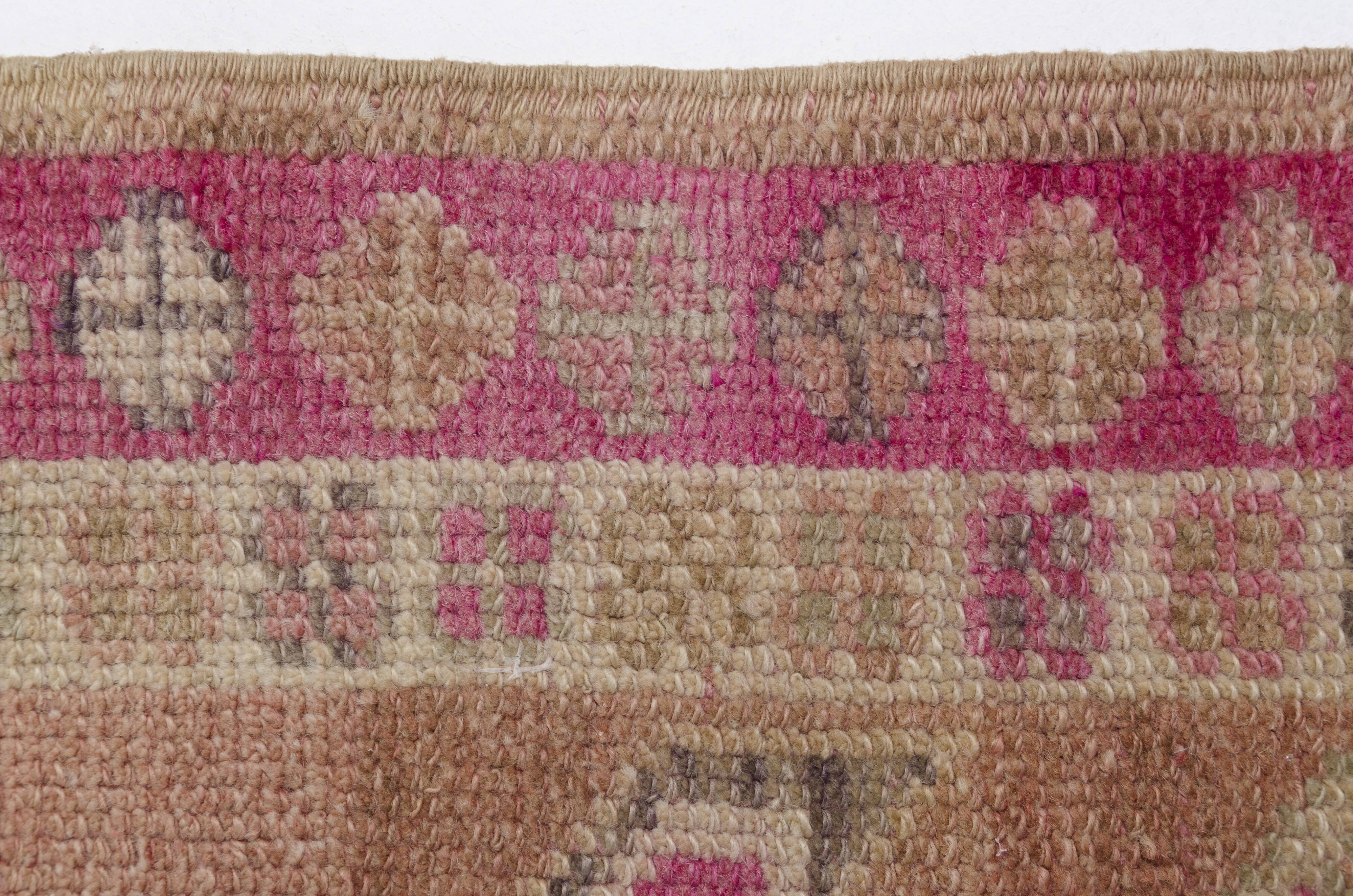 Anatolian Antique Hallway Runner Rug