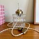 Lampe suspension baladeuse tulipe ancienne lampe appoint luminaire vintage LAMP-7377