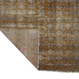 Tapis Oushak Authentique – Tons Moutarde & Ivoire, 175 x 250 cm