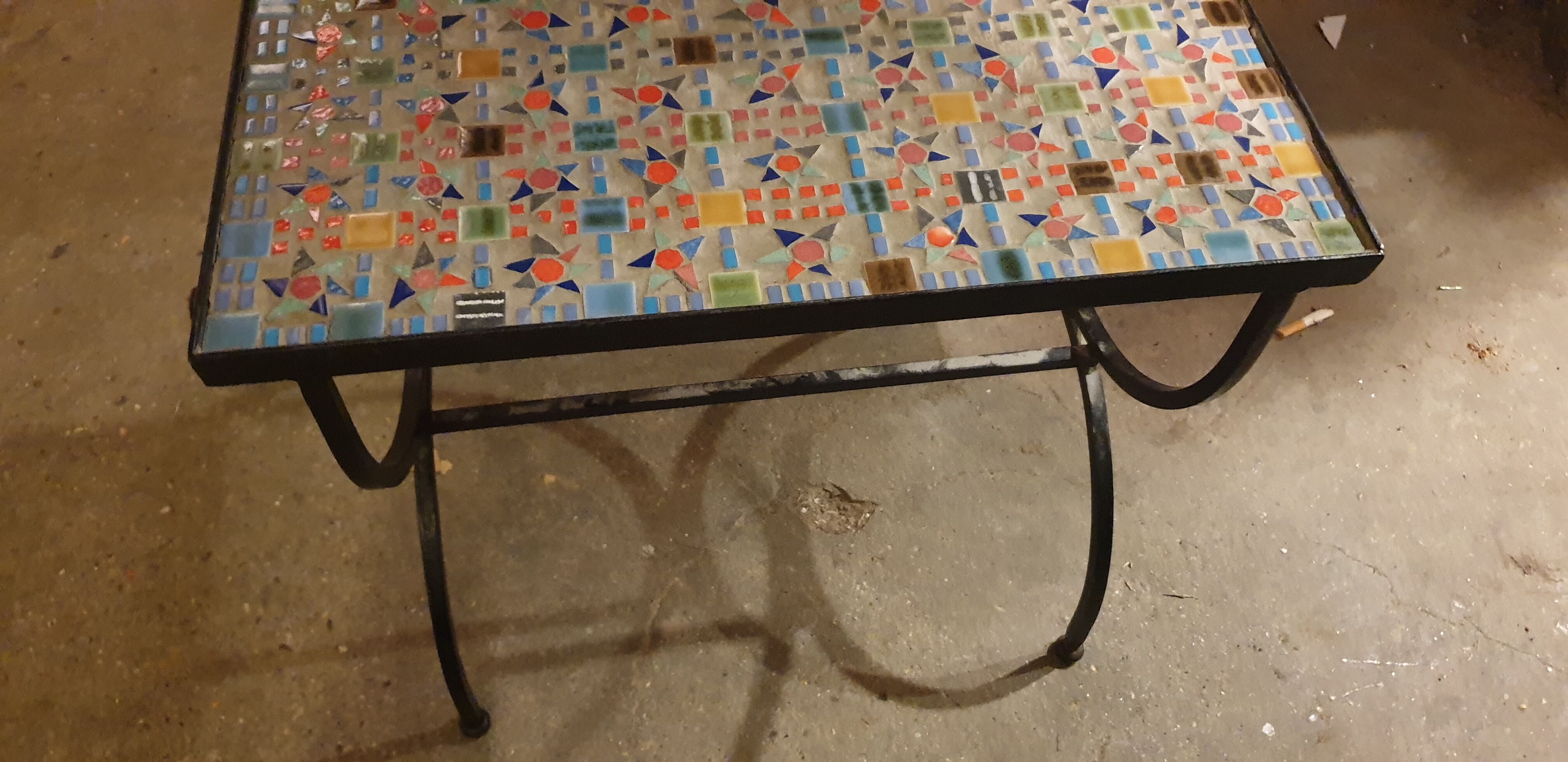 Vintage side coffee table