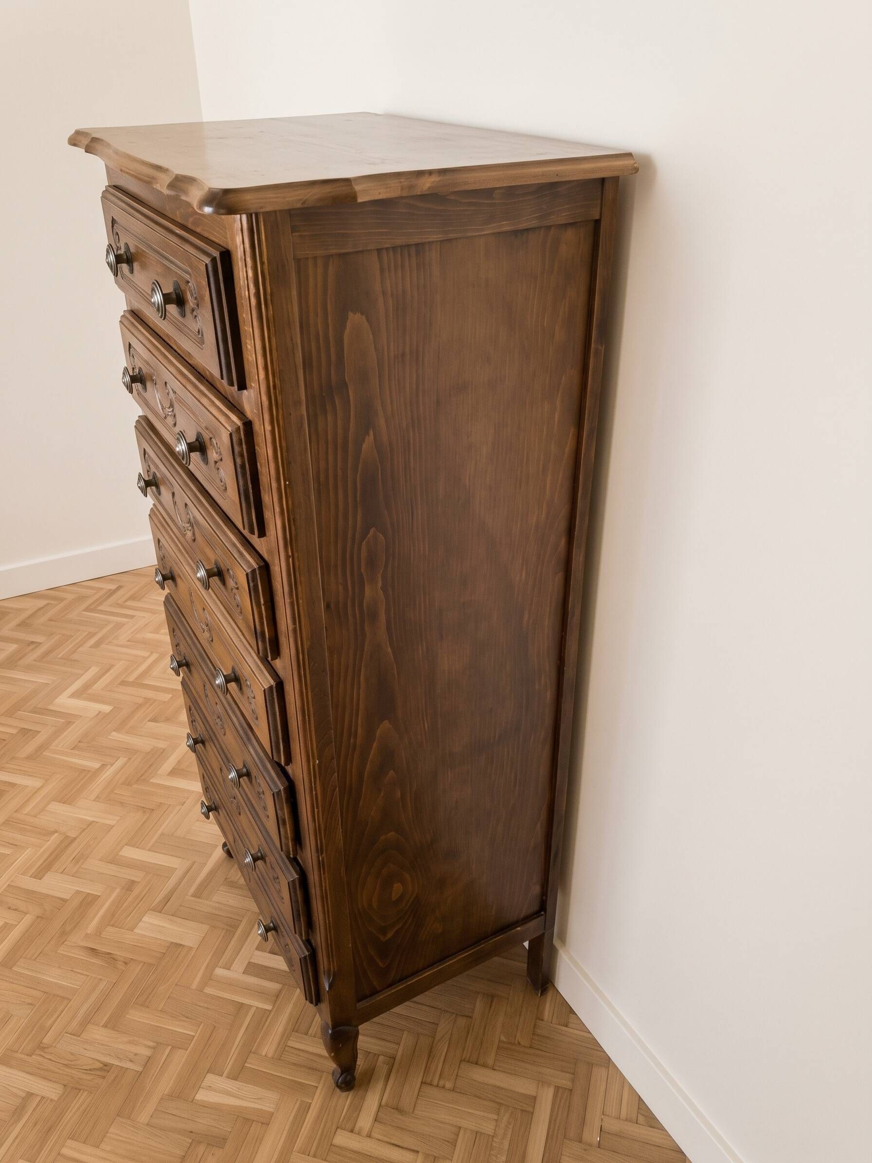 Semainier Louis XV en bois