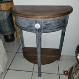 Half-moon console