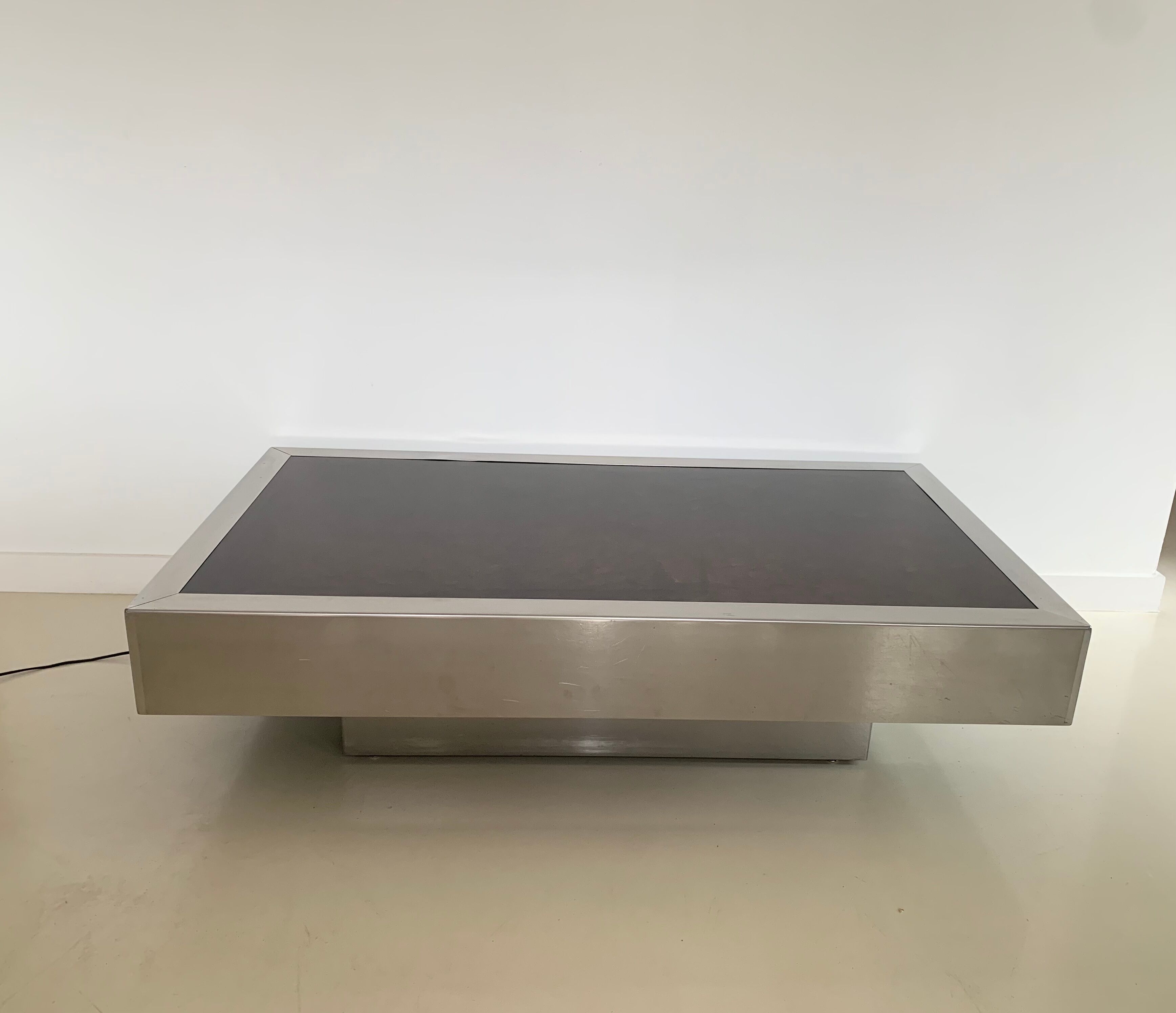 Bright coffee table from the 70s