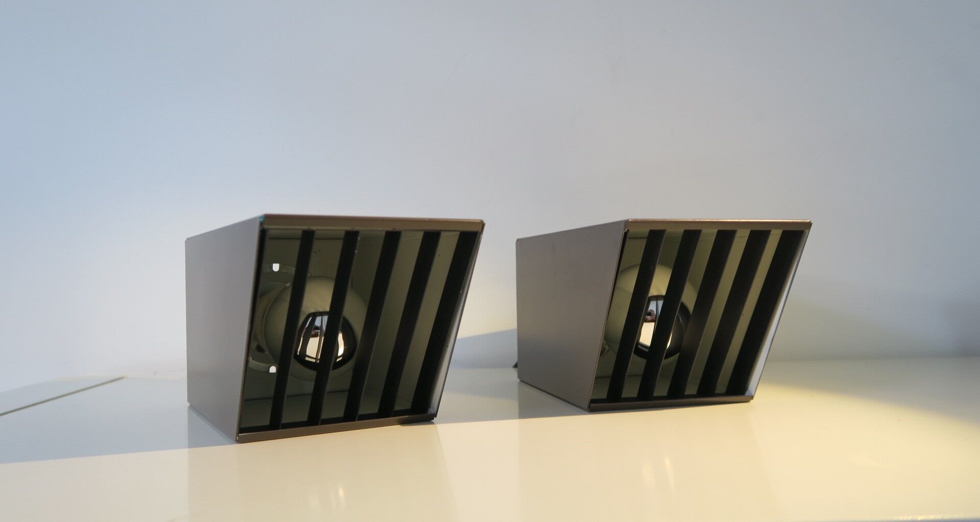 Pair of wall lamps Phillips, 70 years