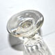 Old absinthe glass in blown glass cut 1900