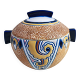 Amphora porcelain jar and cover