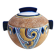 Pot amphore en porcelaine et son couvercle
