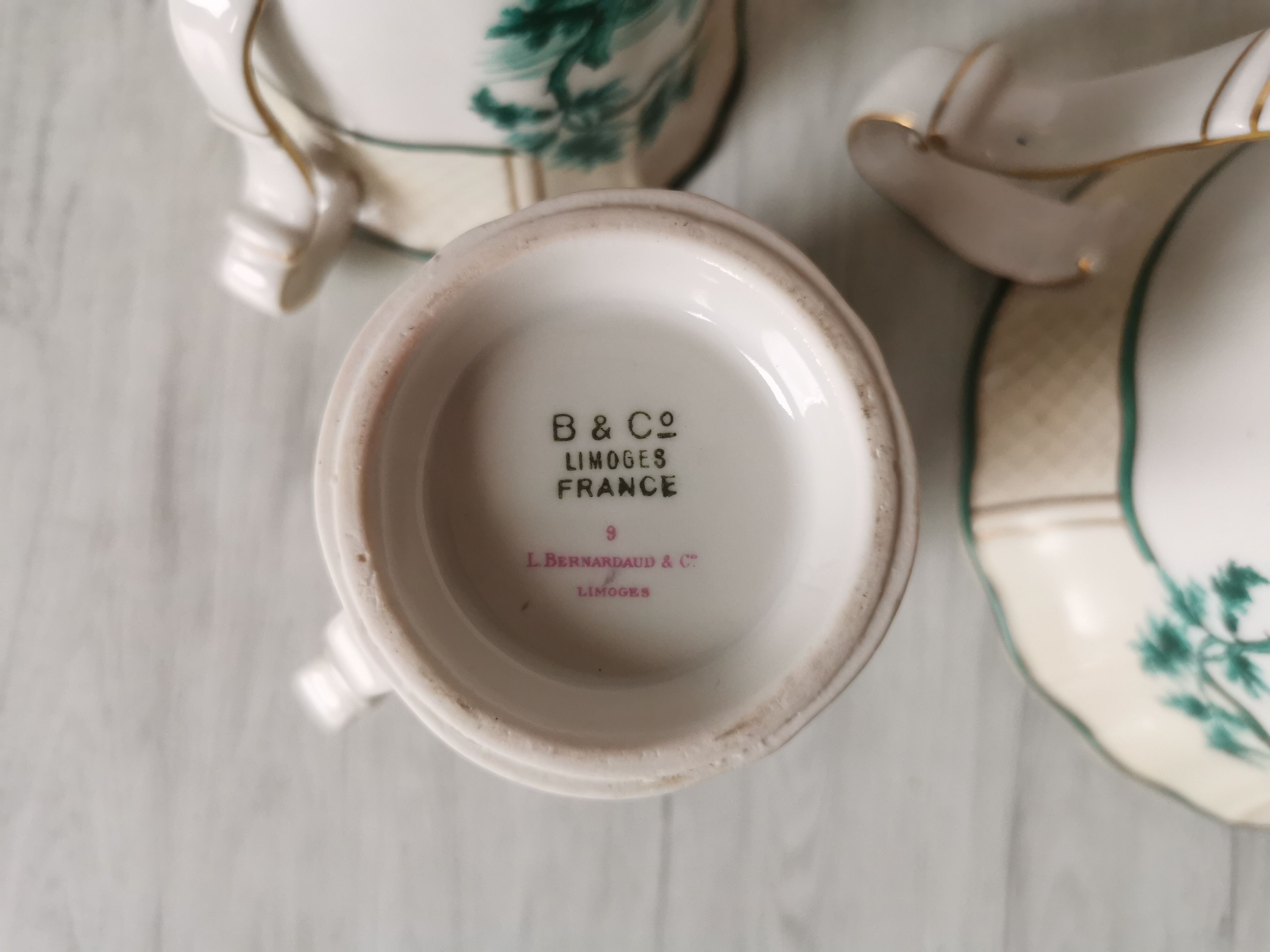 Dessert service and coffee Bernardaud Limoges