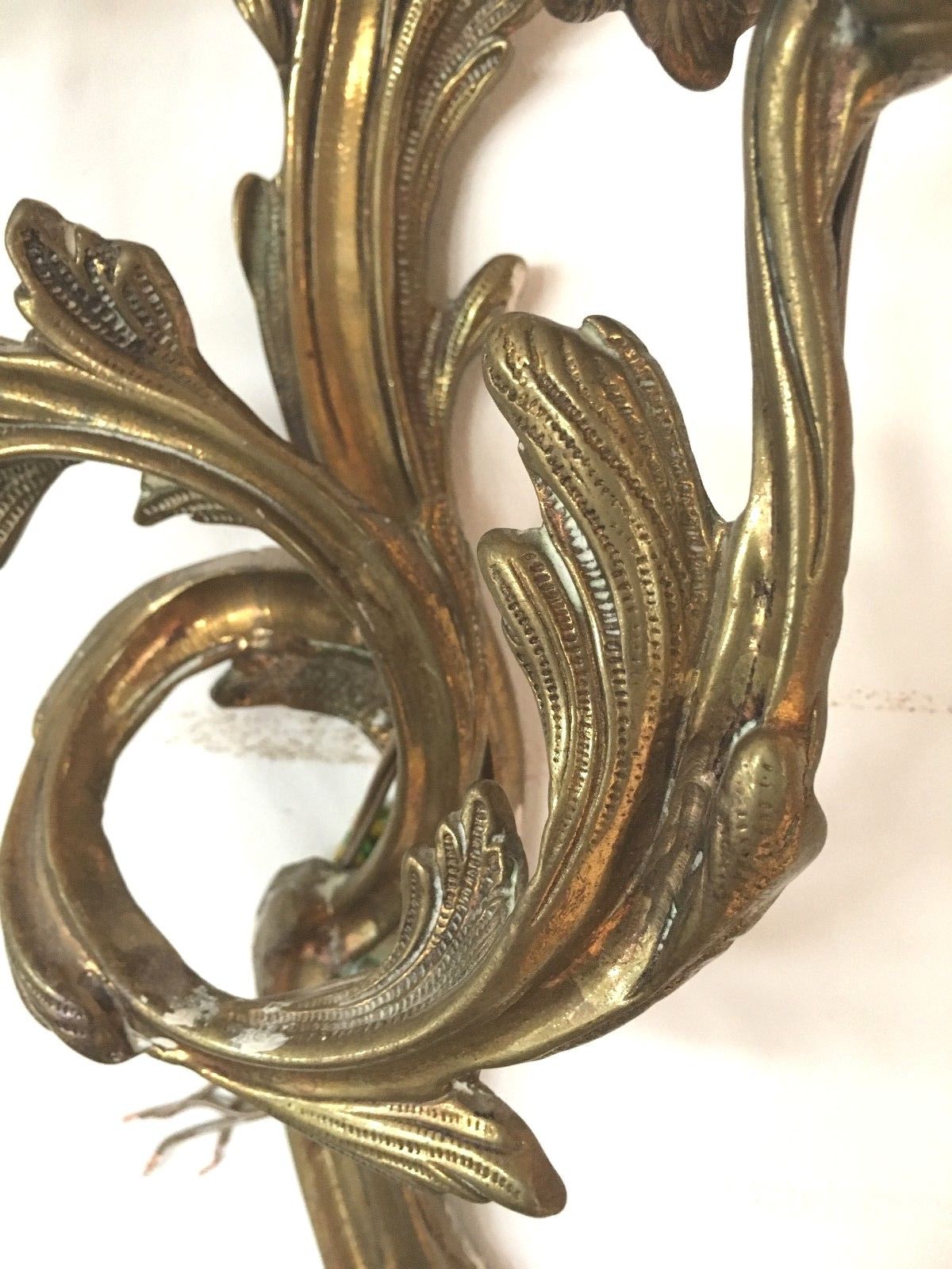 Pair of Louis XV style wall sconces