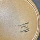 Lot 10 plates flat vintage sandstone workshop art Sarreguemines
