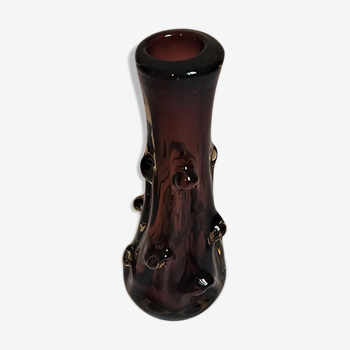 Vase cristal Murano années 70