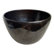 Glazed ceramic salad bowl