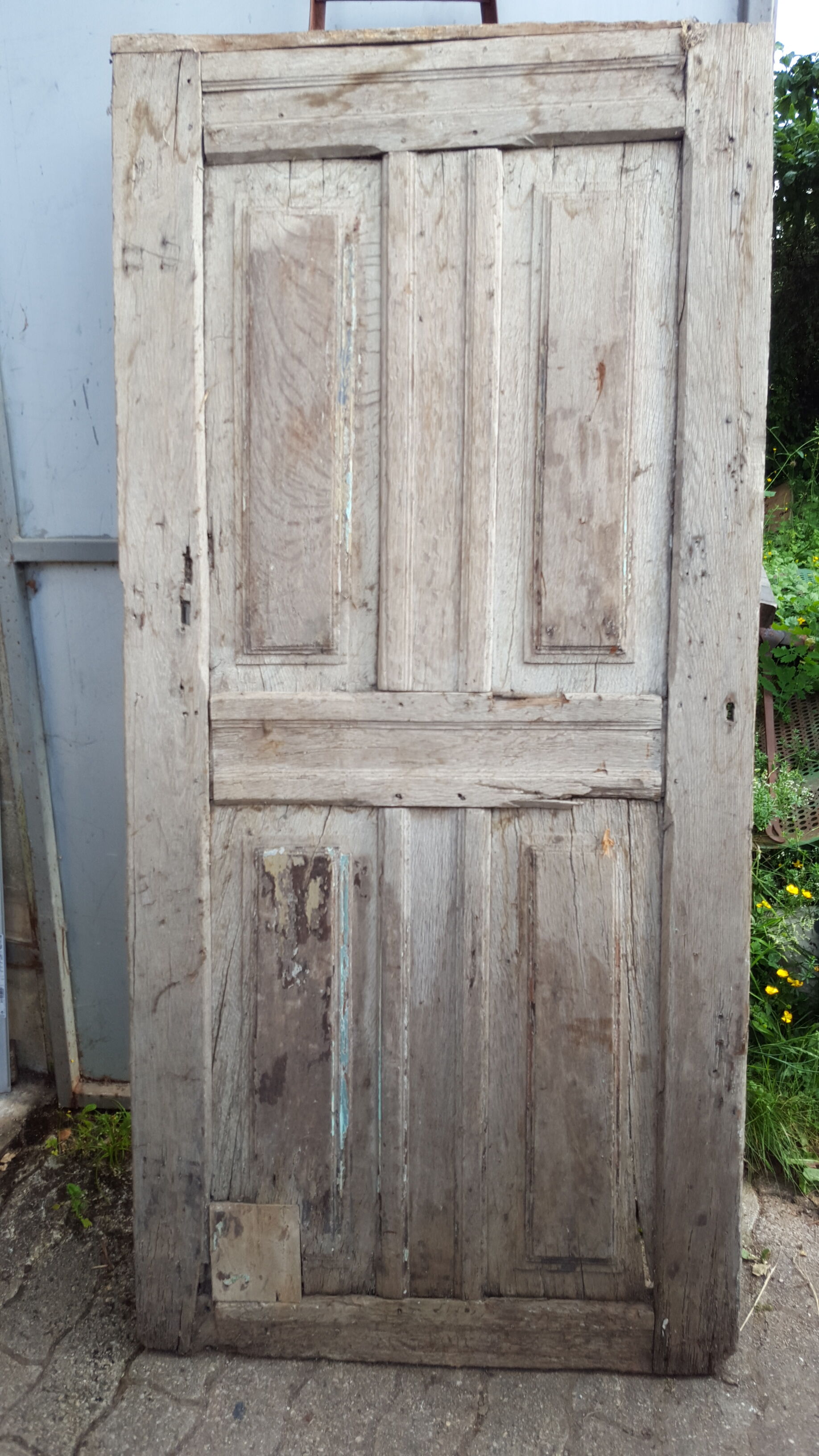 Antique door XVIII mouldings