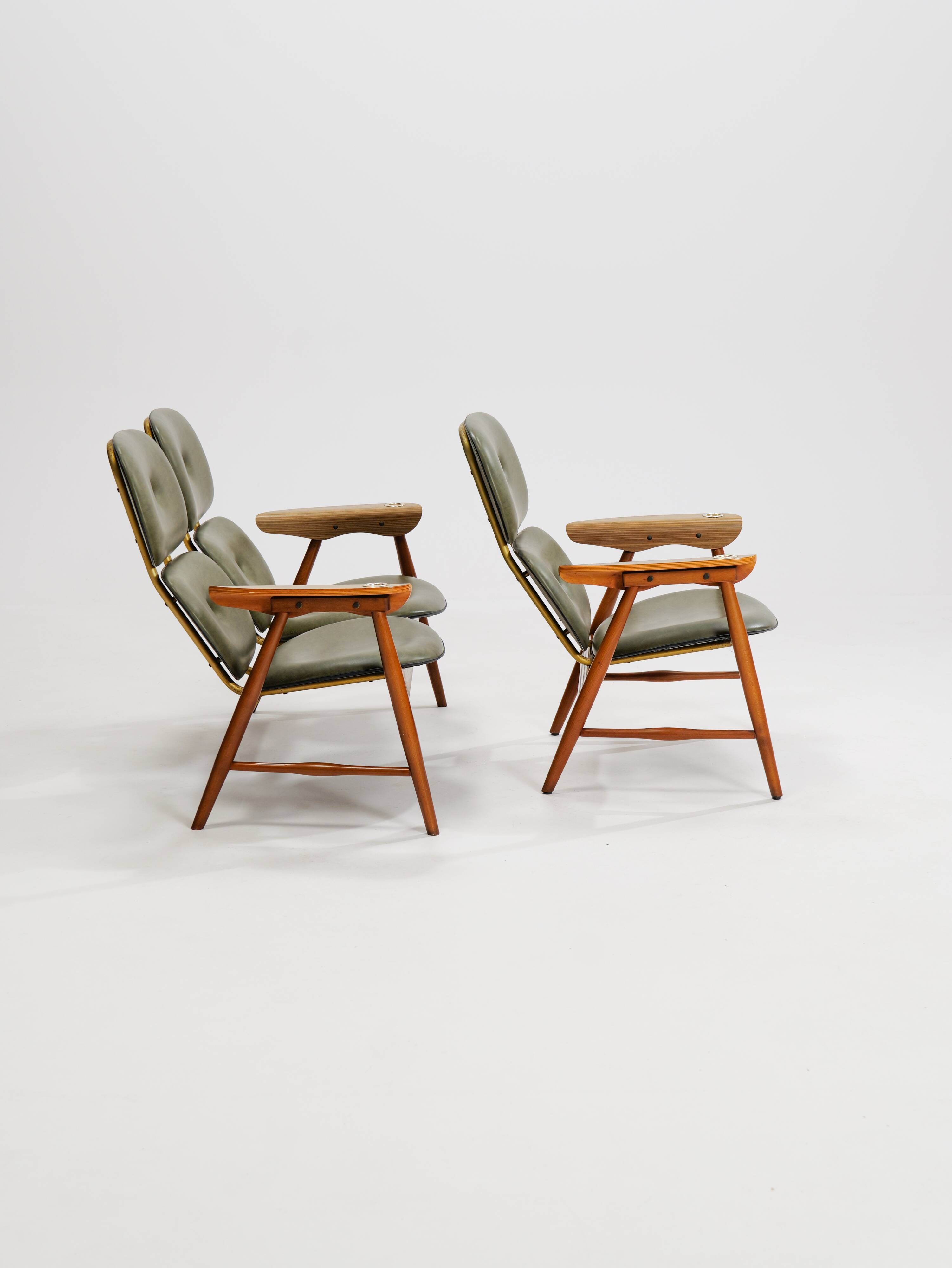 'Relax' sofa set by Marco Zanuso for Poltronova, 1960s