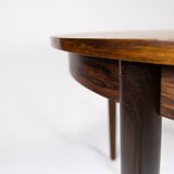 Dining table in rosewood of danish design from the 1960s