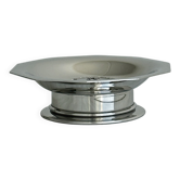 Metal shell butter dish