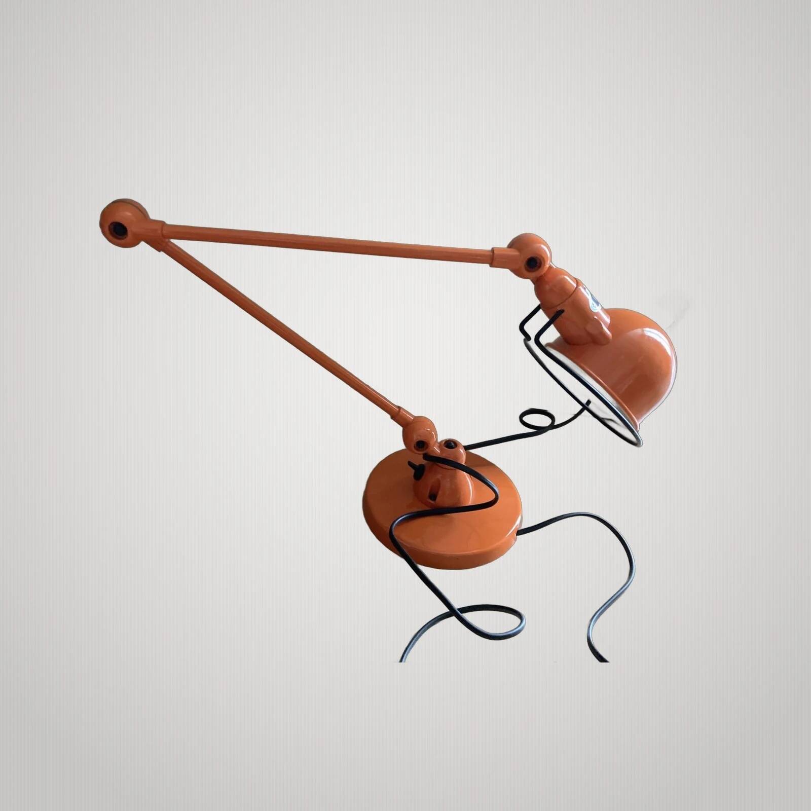Jielde signal lamp si333 2 arms 30 cm orange base