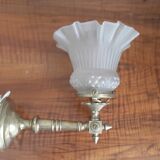 Bronze wall lamp