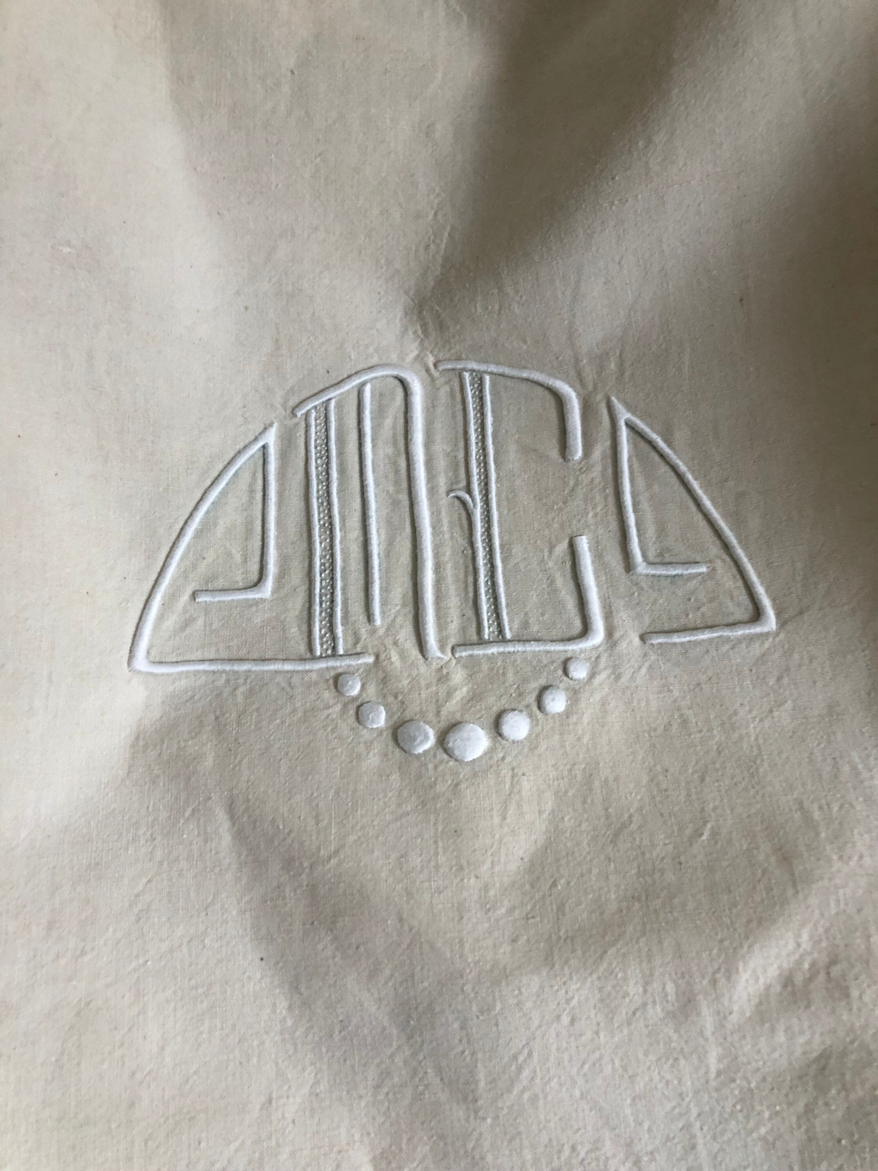 Old Métis Cloth with MC monogram