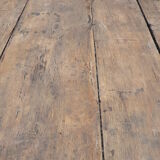Solid wood farm table