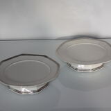 Plat à gâteaux en porcelaine
