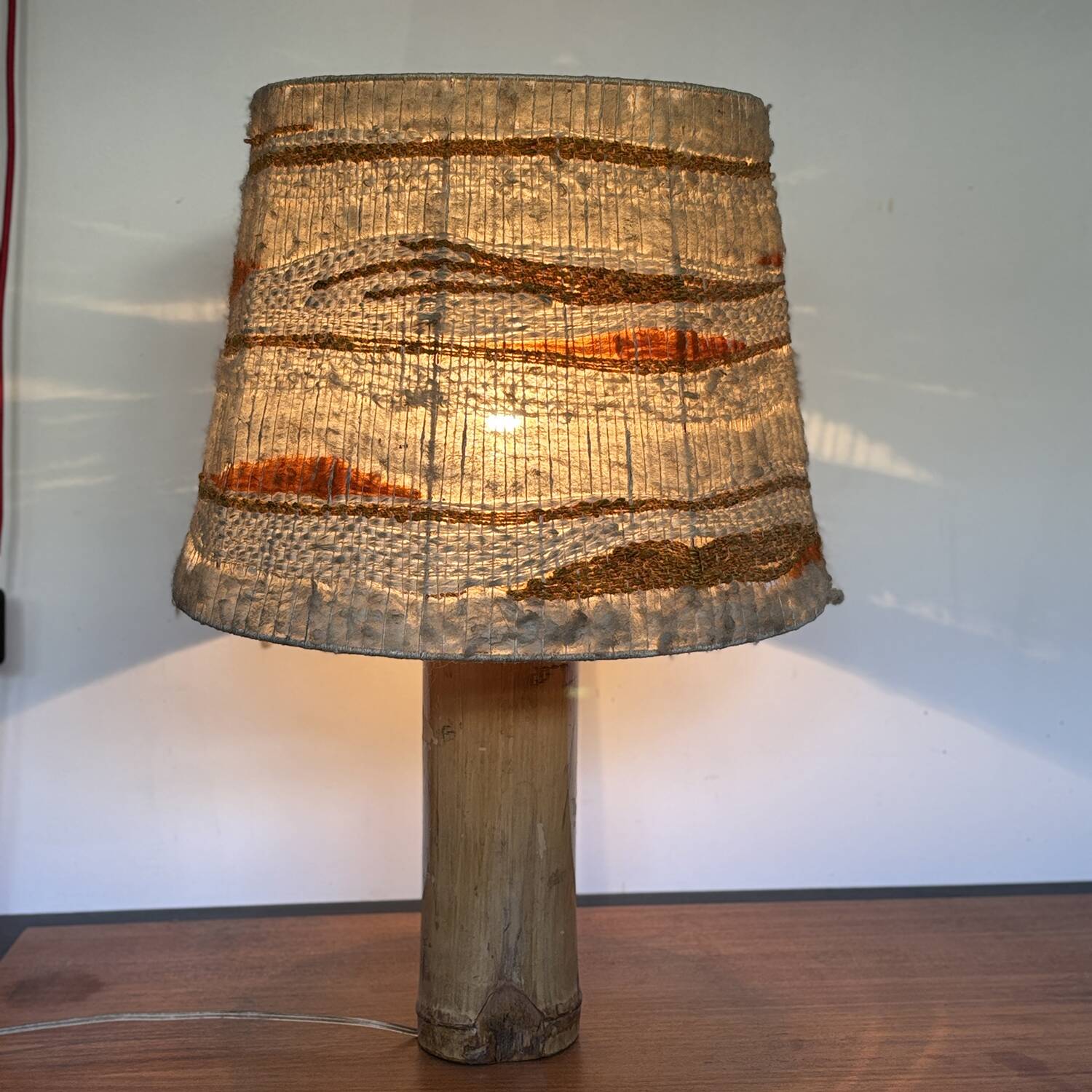 Vintage ethnic lamp from the 70s