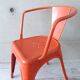 Pair of chairs A 56 - Tolix - Jean Pauchard - 1950-70 - vermilion Red