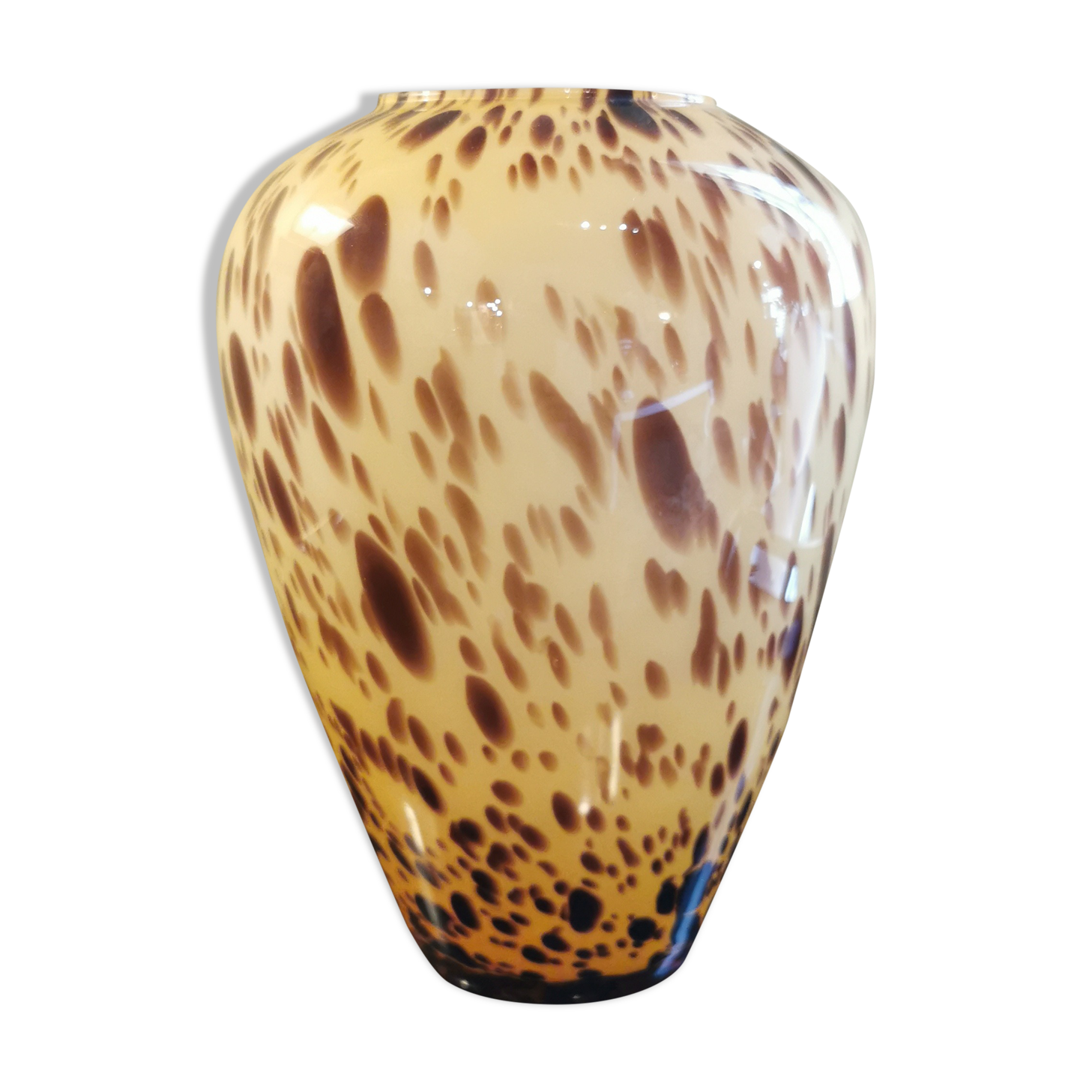 Vase en verre de Murano