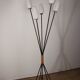 Lampadaire en métal et opaline, 1960