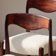 Set of 4 Scandinavian rosewood chairs – Otto Møller style | Vintage